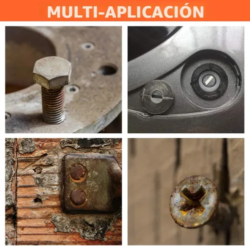 Vista 8 de XEWEA Juego de 13 extractores de tornillos multilínea Easy Out Bolt Extractor Kit de extractor de pernos de cabeza hexagonal de acero de aleación