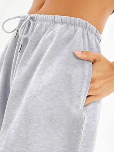Vista 6 de SamaFun Pantalones cortos deportivos para mujer, pantalones cortos deportivos para correr, casuales, de verano, ligeros, para entrenamiento