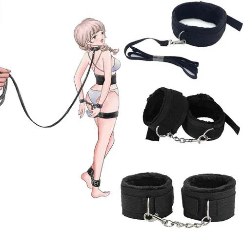 Vista 4 de 12 piezas de sujeción de cama para cama de tamaño Queen, kit sexual para correas debajo de la cama para adultos juego King colchón lazos sexuales