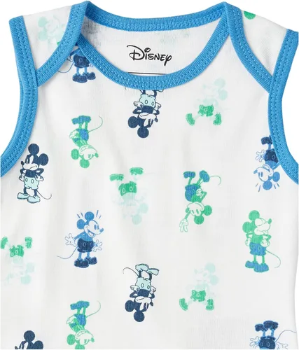 Vista 6 de Tienda Essentials Disney Marvel Star Wars Baby Boys' Sleeveless Bodysuits, Pack of 6