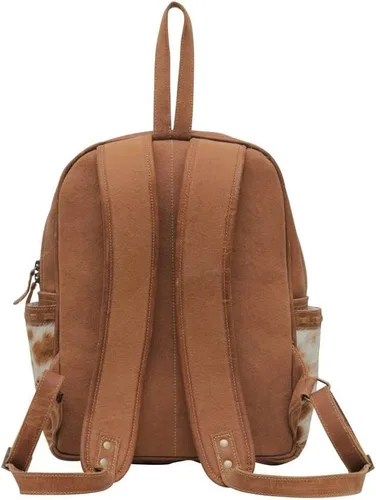 Vista 3 de Myra Bag Mochila de cuero occidental para mujer - One Size Pecan, Nuez pacana, Classic