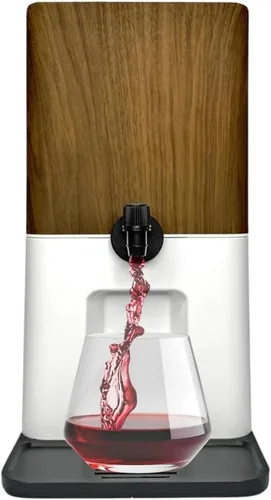Vista 10 de Dispensador de Bebidas y Vino de Caja Bebly Diseño de Corcho Aislado - Sin Sudoración - Sin Bebidas Diluidas - Simple - Elegante - Dispensador