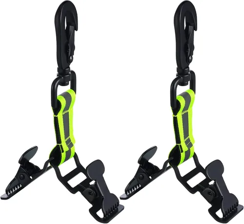 Vista 15 de Yingzhao 2 Pieces Firefighter Glove Clip for Work Safety Glove Holder Strap Belt Clip for Work Firefighter Rescue