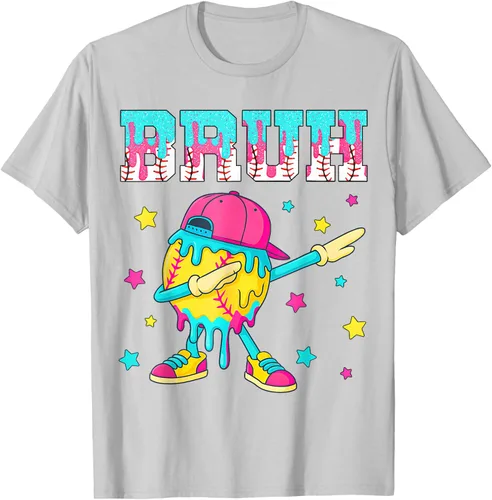 Vista 49 de Baseball Life Style 101 Apparel Youth Drip Baseball Boys Kid Camiseta