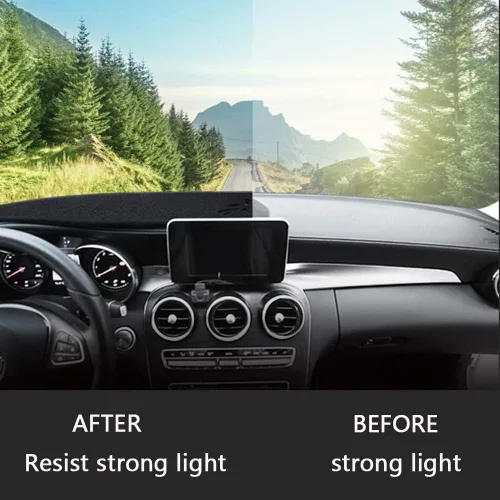 Vista 7 de XITER Para Mazda CX-3 CX3 2016-2019 - Alfombrilla antideslizante para salpicadero, cubierta protectora, se adapta a accesorios de alfombra