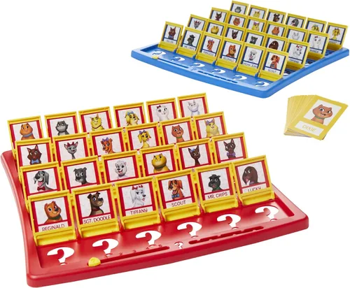 Vista 5 de Hasbro Gaming Juego de mesa Guess Who?, con tarjetas de personas y mascotas, el juego original de adivinanzas, para niños, de 6 años en adelante
