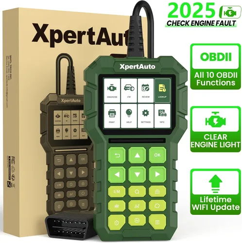 Vista 6 de C303 OBD2 Escáner de datos en vivo profesional para mecánicos, herramienta universal de diagnóstico OBDII para borrar códigos de falla, luz