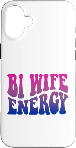 Vista 22 de iPhone 13 Pro Bi Wife Energy Bisexual Pride Bisexual Flag Retro Vintage Case