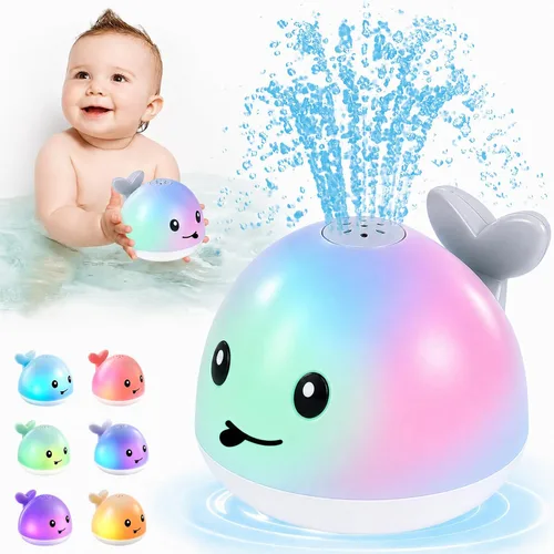 Vista 10 de ANGGIKO - Juguetes de baño para bebé, calcetines navideños para bebés y Azul