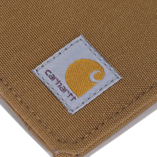 Vista 2 de Carhartt Carteras delgadas de nailon con bolsillo frontal para hombre