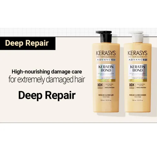 Vista 5 de Kerasys Advanced Keratin Bond Treatment 20.2 fl oz / 20.3 fl oz (reparación profunda)