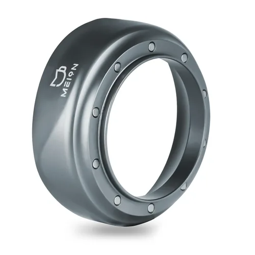 Vista 8 de MEION Embudo dosificador para portafiltros de 2.008 in, embudo dosificador magnético de café con 10 imanes de neodimio, accesorios para herramientas