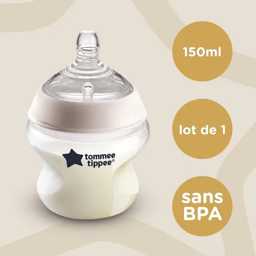 Vista 3 de Tommee Tippee Biberón Closer to Nature 2 X 260Ml Pp Decorado Botella