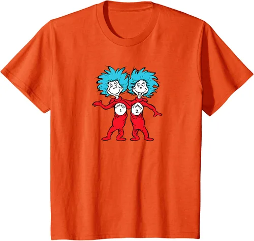 Vista 38 de Dr. Seuss Thing 1 Thing 2 Buddies - Camiseta Negro