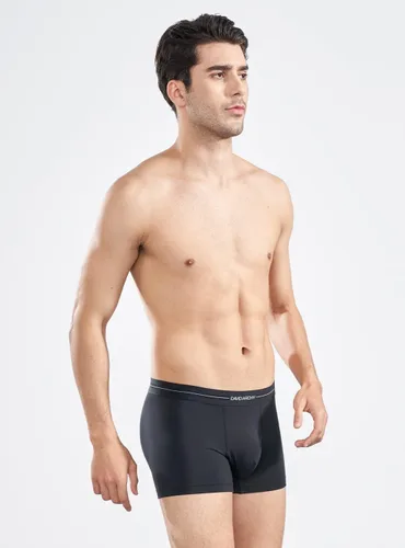 Vista 3 de DAVID ARCHY Calzoncillos bóxer para hombre, paquete de ropa interior sin costuras, bolsa de soporte suave sin bragueta
