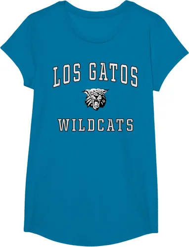 Vista 45 de Camiseta de Los Gatos de la escuela secundaria de Wildcats C1
