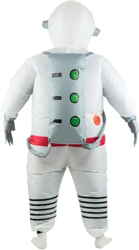 Vista 3 de Disfraz inflable de astronauta Spaceman para adultos talla única