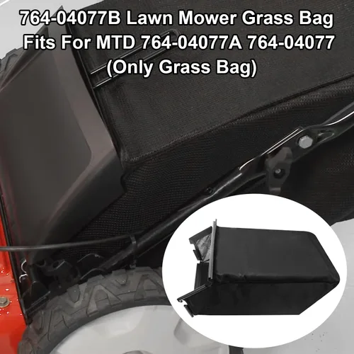 Vista 2 de 764-04077B - Bolsa de césped para cortacésped MTD de 21 pulgadas, 764-04077A 764-04077 (solo bolsa de césped)