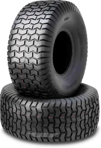 Vista 20 de WANDA - Juego de 2 neumáticos para corta césped de 11 x 4-5 para carritos de jardín de giro cero de 11 x 4 x 5 / 4 capas - 13204