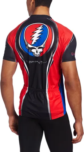Vista 2 de Primal Wear Camiseta de ciclismo Grateful Dead Team Steal Your Face para hombre
