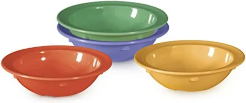 Vista 5 de GET Mezcla de cuencos de postre de melamina multicolor de 5 oz