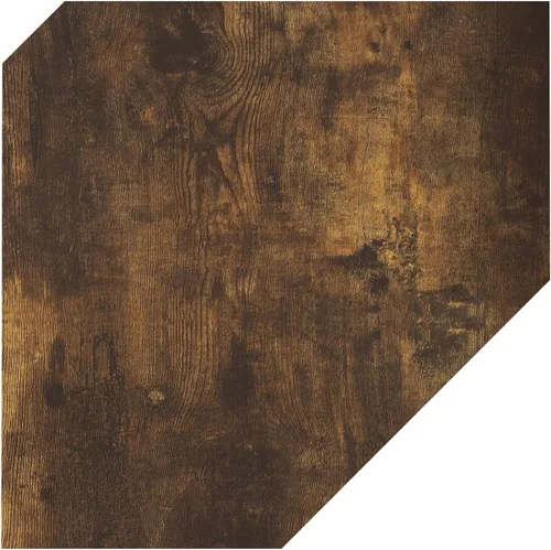 Vista 5 de Furinno Rossi - Estantes flotantes hexagonales para pared, juego de 2 estantes geométricos de esquina, estantes montados en la pared para baño, Pino
