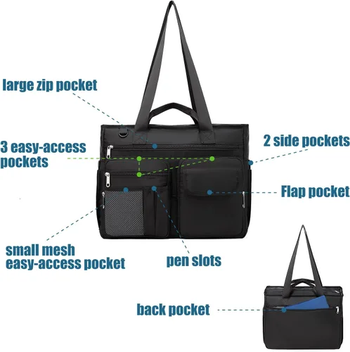 Vista 4 de Gatycallaty Mochila de enfermería Bolsas de enfermería para enfermeras Trabajo Médico Hogar Salud Bolsa de viaje