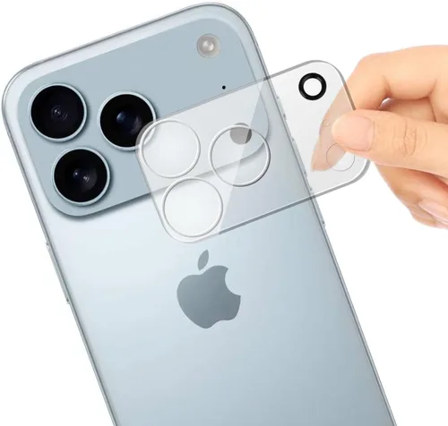 Vista 11 de Walli Protector de lente de cámara para iPhone 12 - Dureza 9H, resistente a los arañazos, vidrio HD ultra transparente, revestimiento oleofóbico e