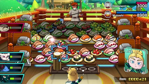 Vista 4 de Sushi Striker The Way of The Sushido - Nintendo 3DS
