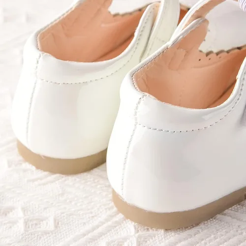 Vista 6 de Zapatos planos con lazo de cinta para niñas y bebés, vestido de princesa Mary Jane