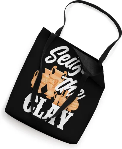 Vista 2 de Bolsa de cerámica divertida con diseño de cerámica de agarrarse a la arcilla