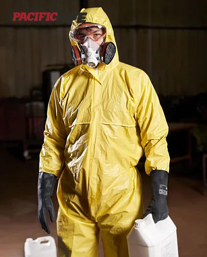 Vista 7 de PACIFIC PPE Guantes resistentes a productos químicos, guantes de goma industriales de gran resistencia, resistentes a ácidos, alcalinos y aceite, 32