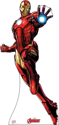 Vista 6 de Gráficos avanzados de Marvel's Avengers Assemble, Tamaño natural, Cartón, para levantarse., talla única
