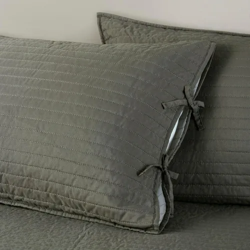 Vista 8 de Madison Park Ridge - Juego de funda para sofá cama, diseño reversible con estampado de espiga a cuadros estilo cabaña rústica, ropa de cama de lujo