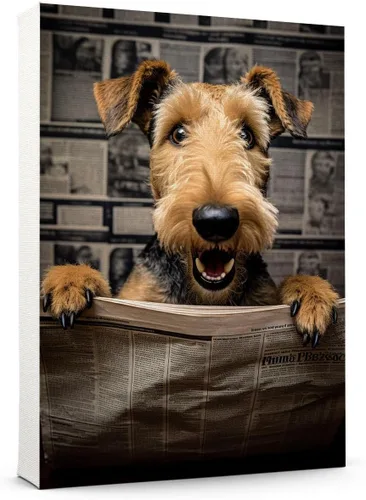 Vista 176 de Thuan Affenpinscher - Póster de lienzo con tus fotos, arte de pared para decoración del hogar, regalo conmemorativo para amantes de las mascotas