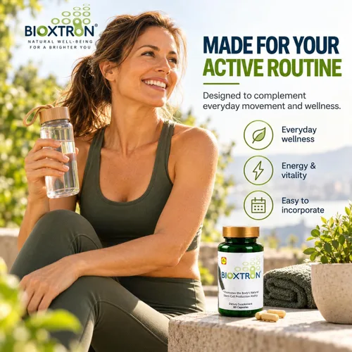 Vista 3 de Bioxtron Cápsulas de suplemento de células madre naturales, fórmula de apoyo celular y antioxidante con algas verdes azules, espirulina, apoyo