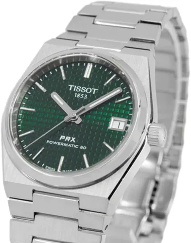 Vista 3 de Tissot PRX Powermatic 80 1.378 in, Gris