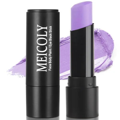 Vista 32 de MEICOLY Pintura facial negra, barra negra para ojos para deportes, béisbol, softbol, fútbol americano, lacrosse, fácil de colorear atletas