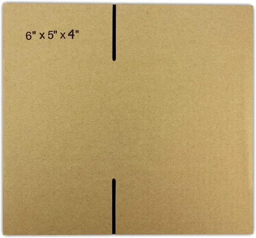 Vista 5 de 10 cajas de embalaje de cartón corrugado EcoSwift de 6 x 5 x 4 pulgadas, cajas de envío de mudanza, cajas de 6 x 5 x 4 pulgadas