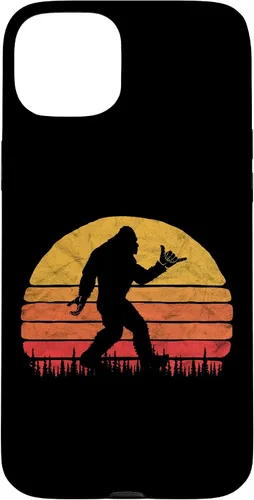 Vista 9 de Funny Shaka Aloha Bigfoot Surfer Believe Dude! Graphic Case for iPhone 17