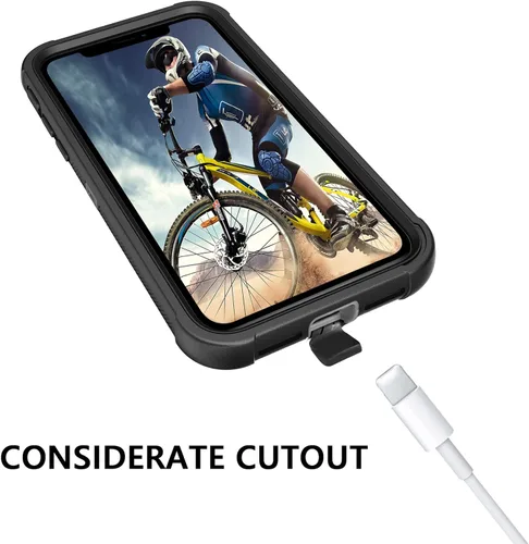 Vista 6 de BENTOBEN Funda para iPhone 11, funda de teléfono para iPhone 11, resistente 3 capas a prueba de golpes, cuerpo completo, resistente, híbrida