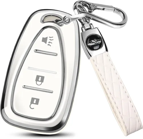 Vista 18 de FT FUNTOR Funda para llavero Chevy con llavero, 3 botones
