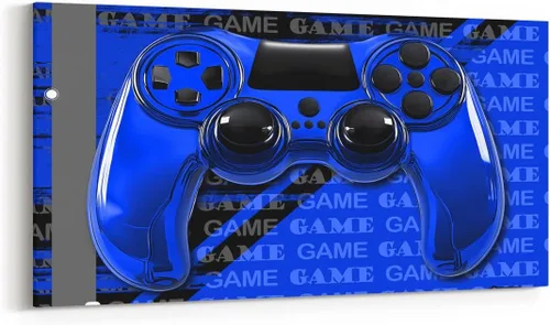 Vista 7 de Feelyou Lienzo decorativo para pared, control de juegos, oficina, pósteres para adultos, regalos de juegos, arte de pared para el baño, arte