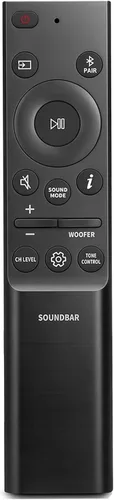 Vista 23 de Control remoto de repuesto para control remoto Polk FR1, compatible con sistema de altavoces de barra de sonido Polk Audio FR1 RE9520-1 DSB1 D581