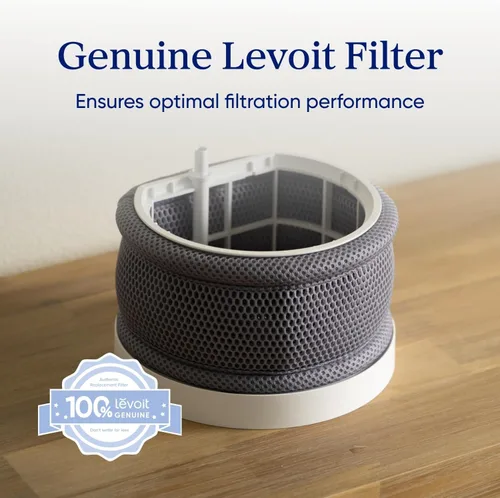Vista 3 de Levoit Filtro de repuesto original para humidificador evaporativo inteligente Superior Studio 450S, minimiza el polvo blanco, filtro de mecha