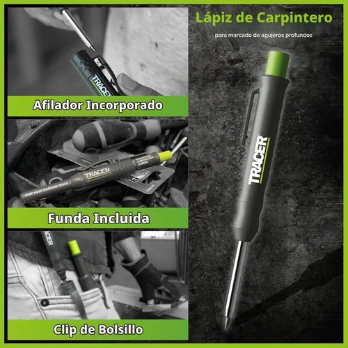 Vista 19 de Tracer Proscribe - Herramienta de escritura de carpintería con lápiz