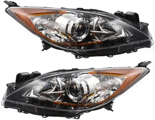 Vista 7 de KarParts360 Para 2010 2011 2012 2013 Mazda 3 faro Asamblea lado del conductor para MA2518130