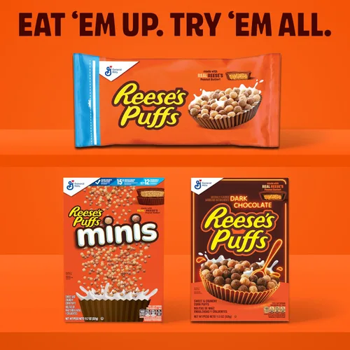 Vista 7 de Reese's, - Cereales de mantequilla de maní para el desayuno, 11.5 onzas