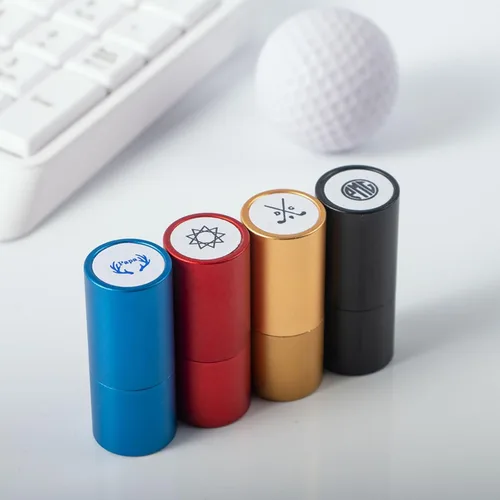 Vista 7 de STAMTECH Sello de pelota de golf personalizado: añade un toque personal a tu juego de golf con sello de pelota de golf reutilizable personalizado