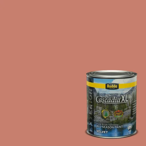 Vista 131 de Rodda Paint CASCADIA XL - Pintura satinada e imprimación para exteriores en uno, cuarto de galón, Annabel